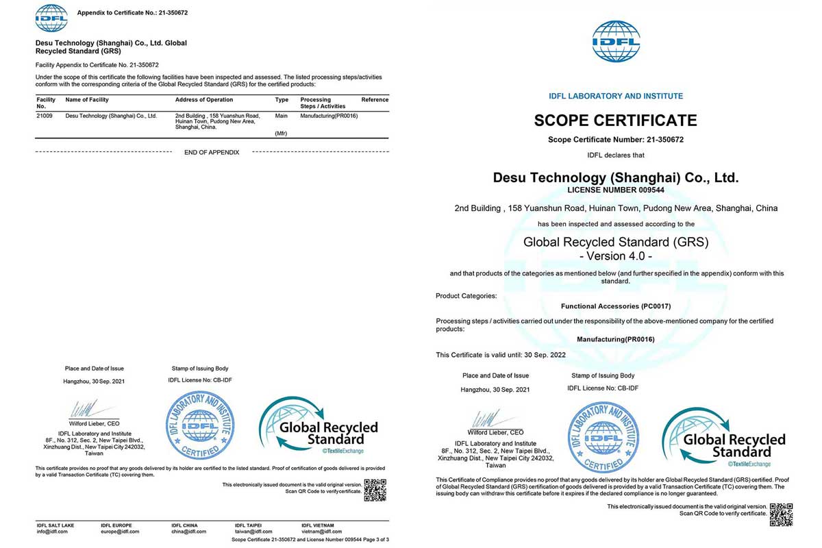  Certificado GRS 