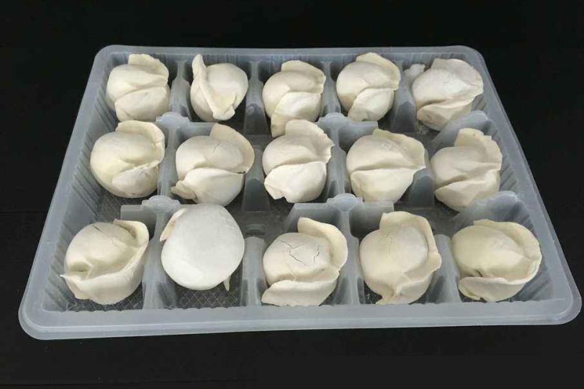 Frozen dumpling packing tray-PET plastic rolls