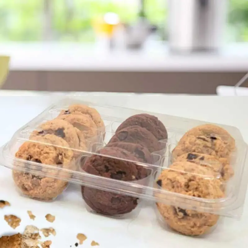 Cookie boxes - PET plastic sheet rolls