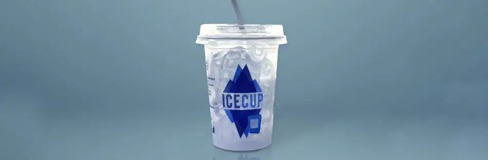 Ice Cup - PET plastic rolls 